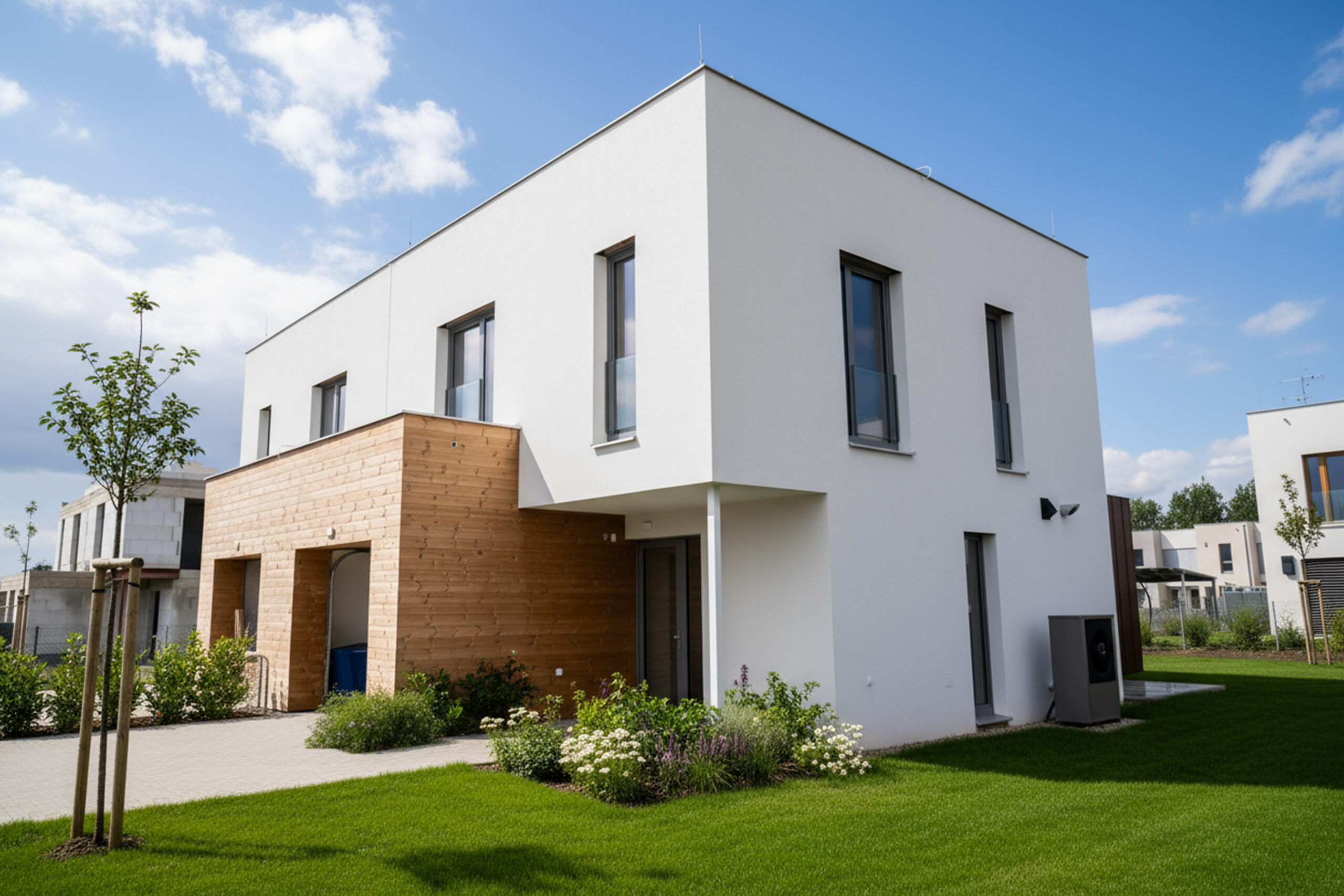 Moderní rodinný dům s fotovoltaikou, rekuperací a tepelným čerpadlem – úsporné bydlení od developera Konhefr.cz